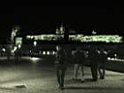 Ch.J.Blasdel na noční procházce Prahou
